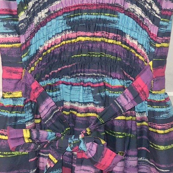 All About Lila Sleeveless Sundress Tie in Back - Picture 3 of 7